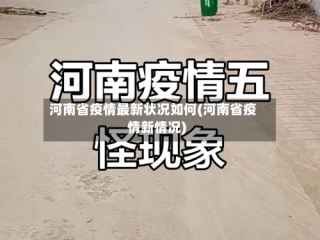 河南省疫情最新状况如何(河南省疫情新情况)