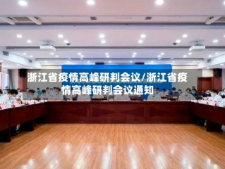 浙江省疫情高峰研判会议/浙江省疫情高峰研判会议通知