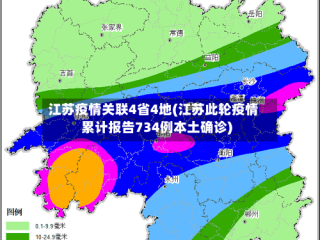 江苏疫情关联4省4地(江苏此轮疫情累计报告734例本土确诊)