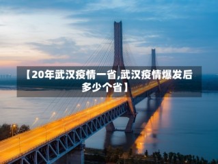 【20年武汉疫情一省,武汉疫情爆发后多少个省】