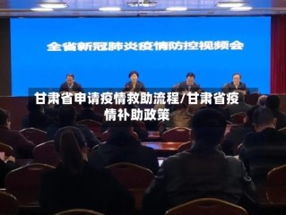 甘肃省申请疫情救助流程/甘肃省疫情补助政策
