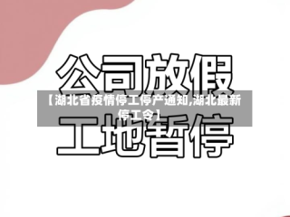 【湖北省疫情停工停产通知,湖北最新停工令】