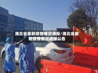 湘北省最新疫情情况通报/湘北省最新疫情情况通报公告