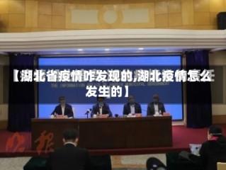 【湖北省疫情咋发现的,湖北疫情怎么发生的】