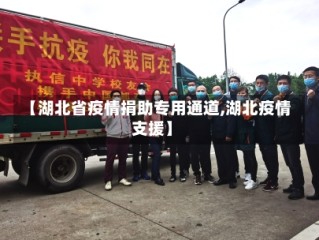【湖北省疫情捐助专用通道,湖北疫情支援】