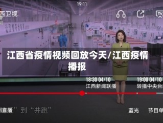 江西省疫情视频回放今天/江西疫情播报