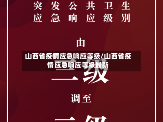 山西省疫情应急响应等级/山西省疫情应急响应等级最新