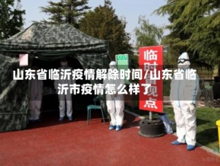 山东省临沂疫情解除时间/山东省临沂市疫情怎么样了