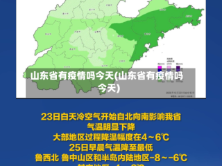 山东省有疫情吗今天(山东省有疫情吗今天)