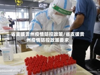 省支援贵州疫情防控政策/省支援贵州疫情防控政策要求