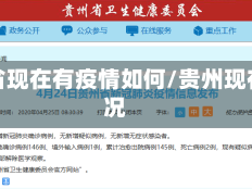 贵州省现在有疫情如何/贵州现在情况