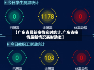 【广东省最新疫情实时统计,广东省疫情最新情况实时动态】