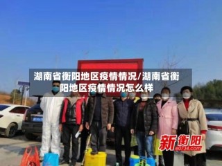 湖南省衡阳地区疫情情况/湖南省衡阳地区疫情情况怎么样