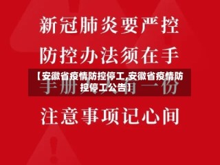 【安徽省疫情防控停工,安徽省疫情防控停工公告】