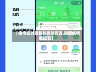 【疫情实时最新数据陕西省,陕西疫情数据表】