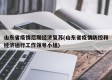 山东省疫情后期经济复苏(山东省疫情防控和经济运行工作领导小组)