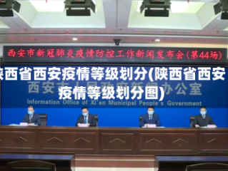 陕西省西安疫情等级划分(陕西省西安疫情等级划分图)