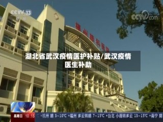 湖北省武汉疫情医护补贴/武汉疫情医生补助