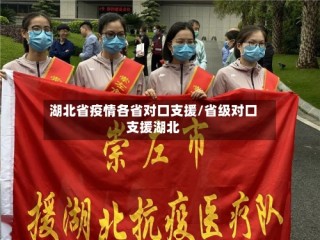 湖北省疫情各省对口支援/省级对口支援湖北