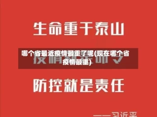 哪个省最近疫情最重了呢(现在哪个省疫情最重)