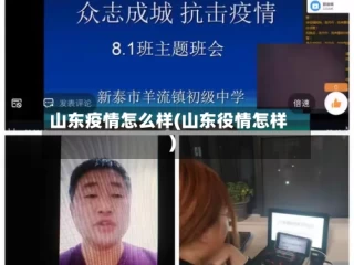 山东疫情怎么样(山东役情怎样)
