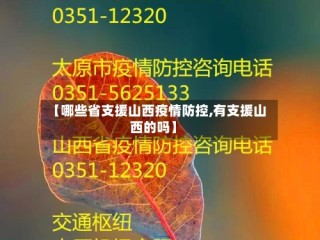 【哪些省支援山西疫情防控,有支援山西的吗】