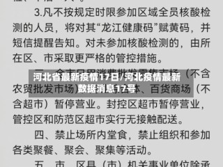 河北省最新疫情17日/河北疫情最新数据消息17号