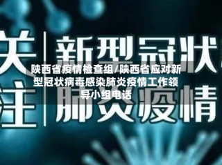 陕西省疫情检查组/陕西省应对新型冠状病毒感染肺炎疫情工作领导小组电话