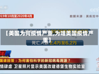 【美国为何疫情严重,为啥美国疫情严重】