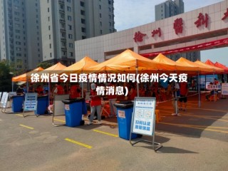 徐州省今日疫情情况如何(徐州今天疫情消息)