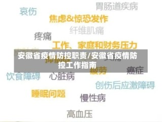 安徽省疫情防控职责/安徽省疫情防控工作指南