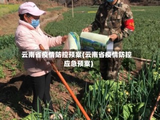 云南省疫情防控预案(云南省疫情防控应急预案)