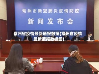 常州省疫情最新通报数据(常州省疫情最新通报数据图)