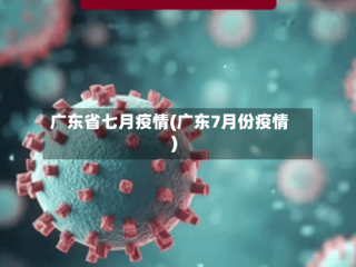 广东省七月疫情(广东7月份疫情)