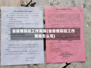 省疫情防控工作简报(省疫情防控工作简报怎么写)