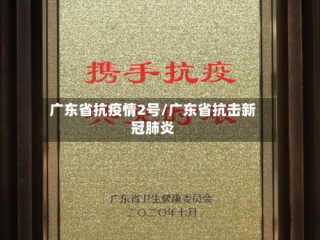 广东省抗疫情2号/广东省抗击新冠肺炎