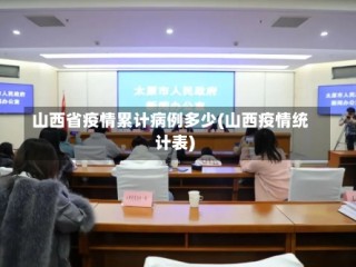 山西省疫情累计病例多少(山西疫情统计表)