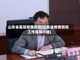 山东省基层疫情防控(山东省疫情防控工作领导小组)