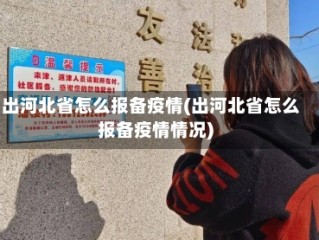 出河北省怎么报备疫情(出河北省怎么报备疫情情况)
