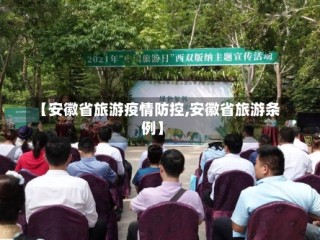 【安徽省旅游疫情防控,安徽省旅游条例】