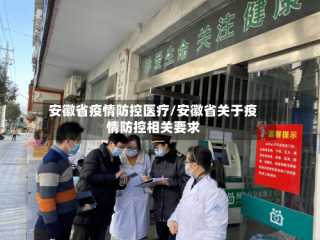 安徽省疫情防控医疗/安徽省关于疫情防控相关要求