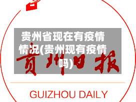 贵州省现在有疫情情况(贵州现有疫情吗)