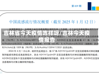 吉林省今天疫情咋样呀/吉林今天疫情报告