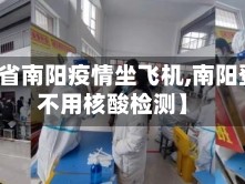 【河南省南阳疫情坐飞机,南阳登机用不用核酸检测】