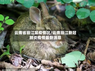 云南省丽江鼠疫情况/云南丽江新冠肺炎疫情最新消息