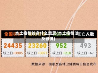 本土疫情的省什么意思(本土疫情涉及省份)