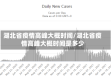 湖北省疫情高峰大概时间/湖北省疫情高峰大概时间是多少