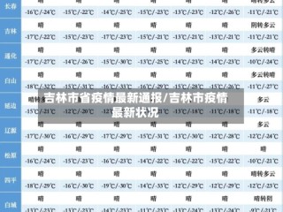 吉林市省疫情最新通报/吉林市疫情最新状况