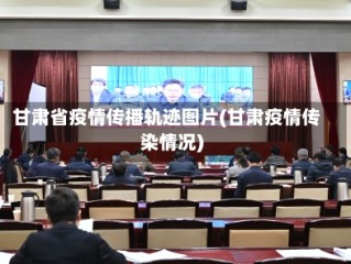 甘肃省疫情传播轨迹图片(甘肃疫情传染情况)