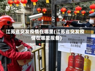 江苏省突发疫情在哪里(江苏省突发疫情在哪里报备)